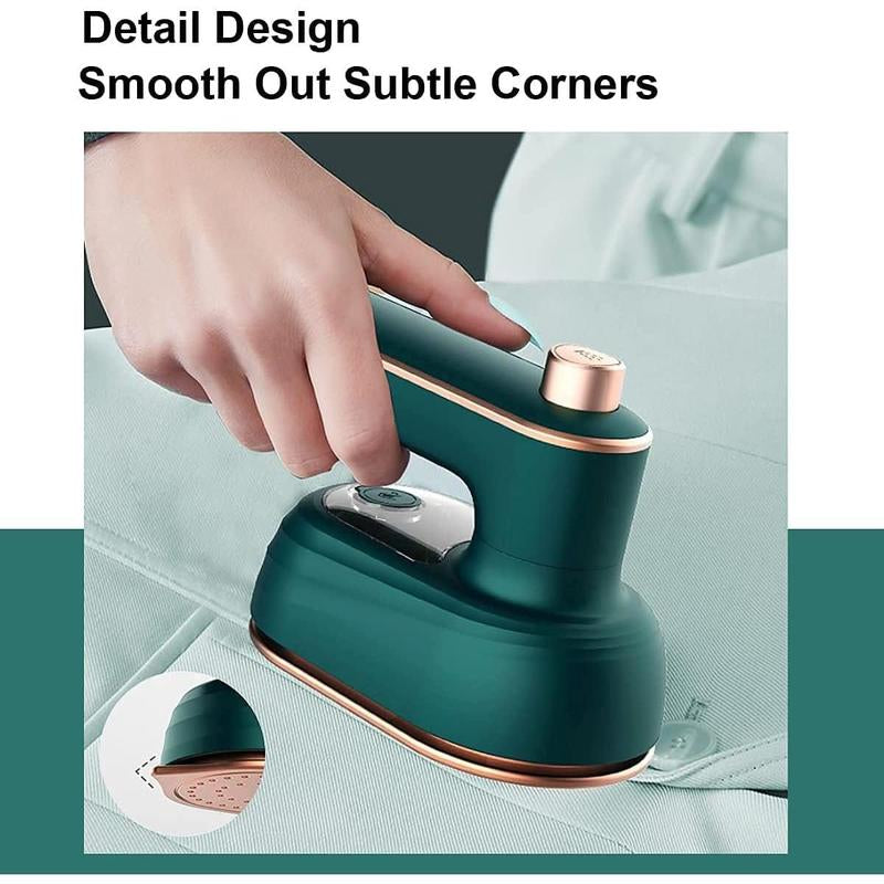 Compact & Versatile Mini Travel Iron - Perfect for Home & On-the-Go Touch-Ups