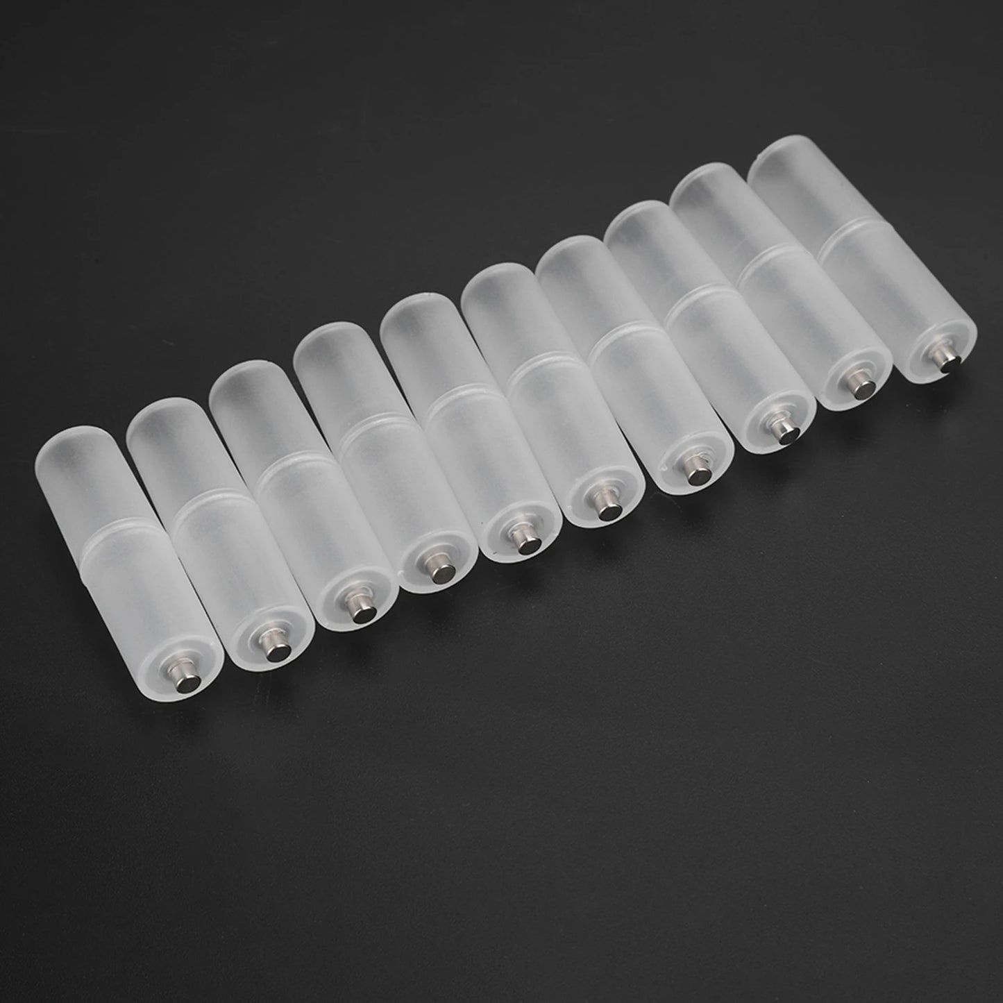 Transform Your Batteries: 10PCS AAA to AA Battery Converter Adapter for Ultimate Convenience