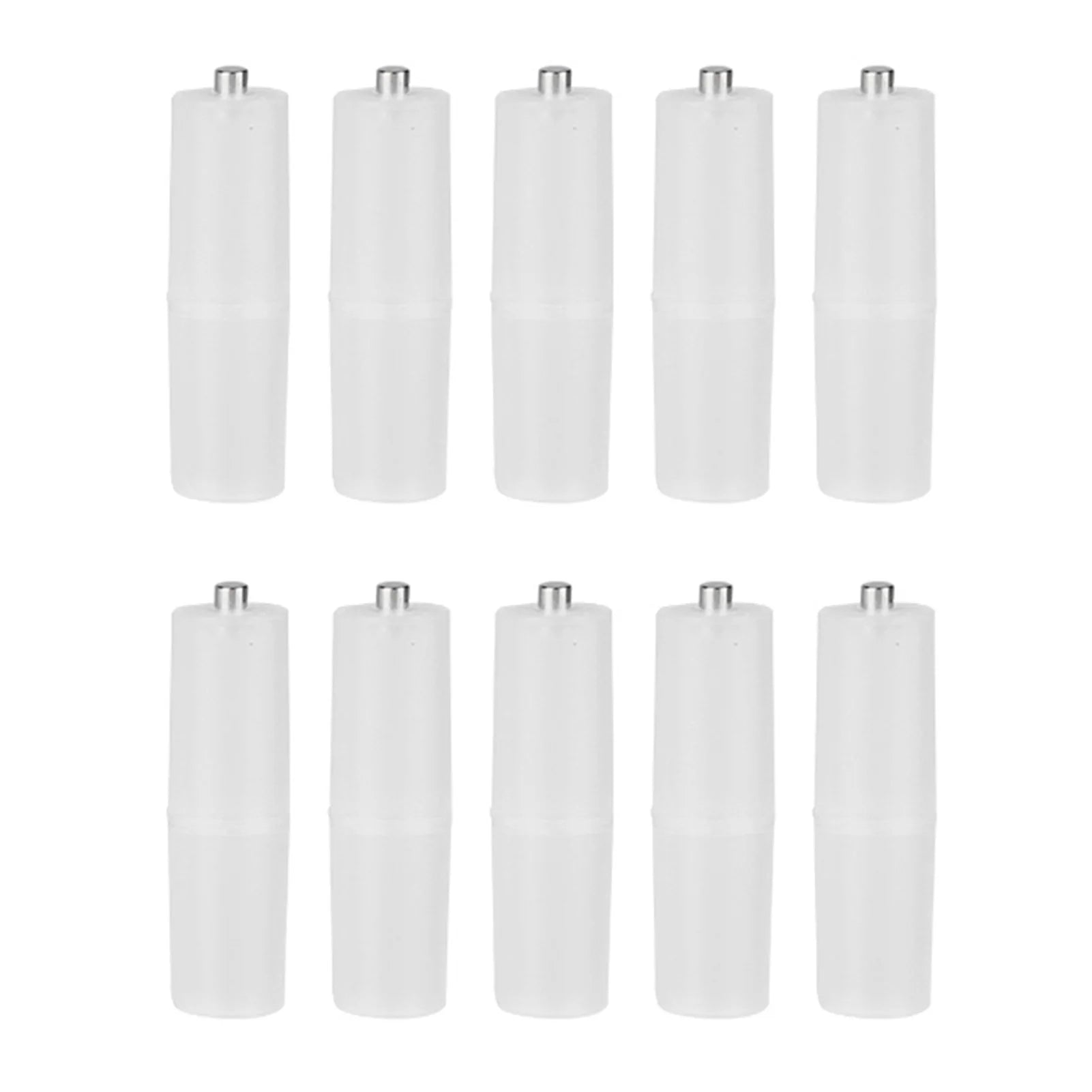 Transform Your Batteries: 10PCS AAA to AA Battery Converter Adapter for Ultimate Convenience