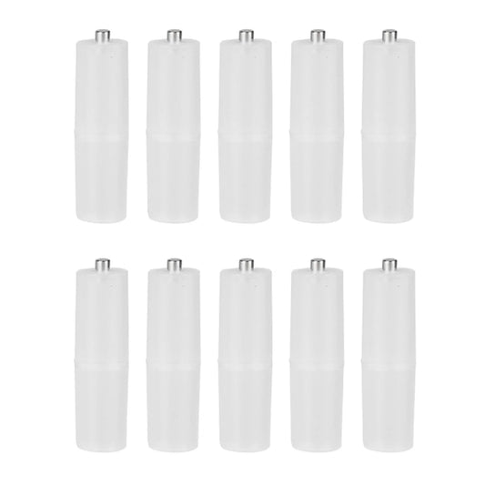 Transform Your Batteries: 10PCS AAA to AA Battery Converter Adapter for Ultimate Convenience